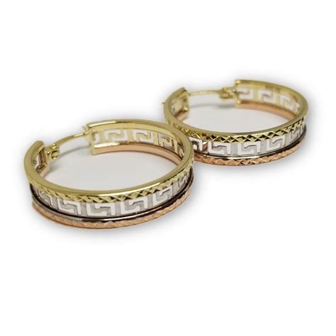 boucle d oreille versace